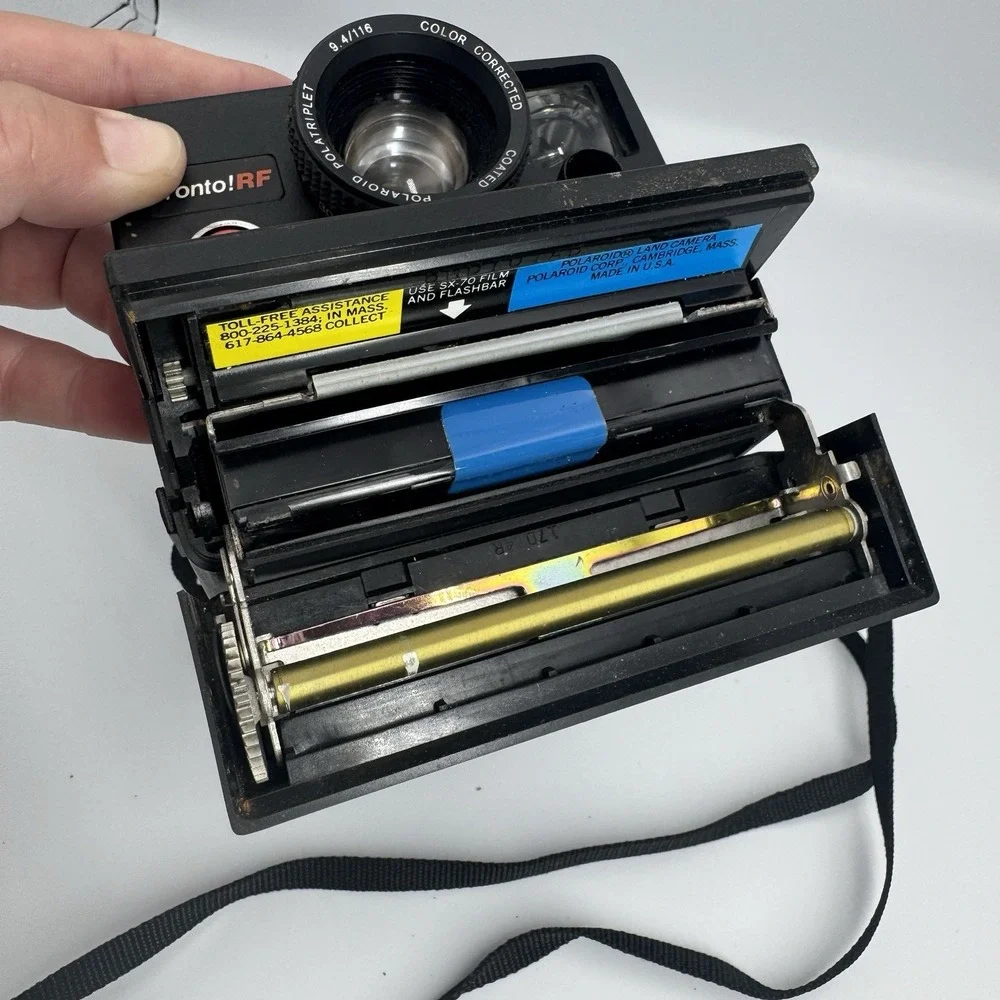 Vintage Polaroid Pronto RF Land Camera SX-70 Instant Film Camera Untested